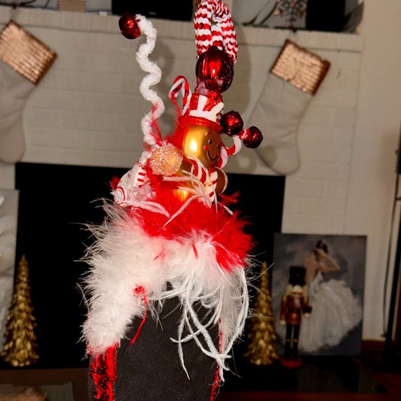 Christmas Headband, Ugly Sweater Party Headpiece, Custom Gift, Peppermint Candy main image 13